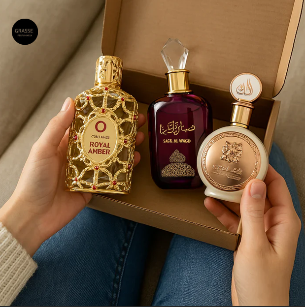 PROMOÇÃO COMPRE 1 LEVE 3 - Sabah Al Ward, Fakhar e Royal Amber - Oferta De Dia das Mães - 100ml Cada